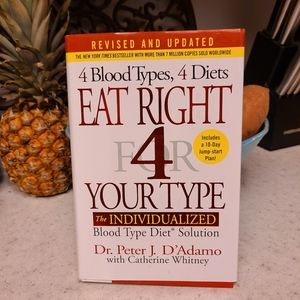 Eat Right for Your Type Hard Cover Book
